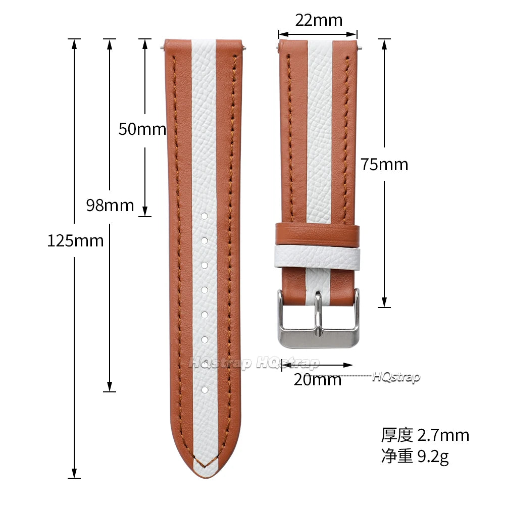 CowLost | product_id-cowhide-leather-quick-release-waterproof-watch-strap-for-huawei-20mm-22mm-unisex-sport-wristband |6