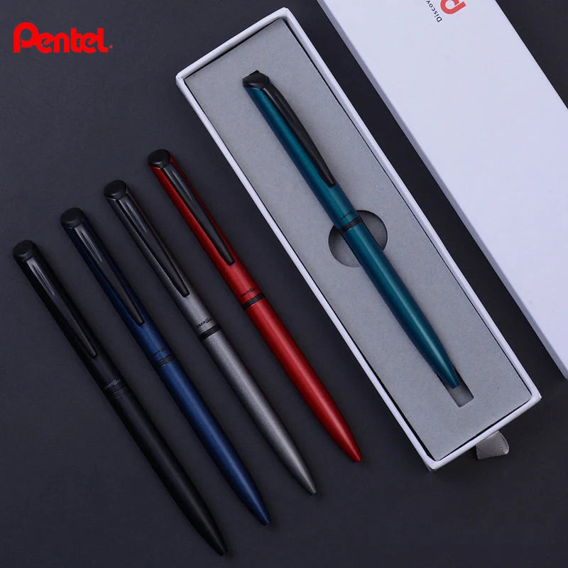 CowLost | product_id-pentel-bln2005-all-metal-gel-pen-low-center-gravity-assorted-colors-black-ink-rotary-signing-pen-for-meetings-and-planning |2