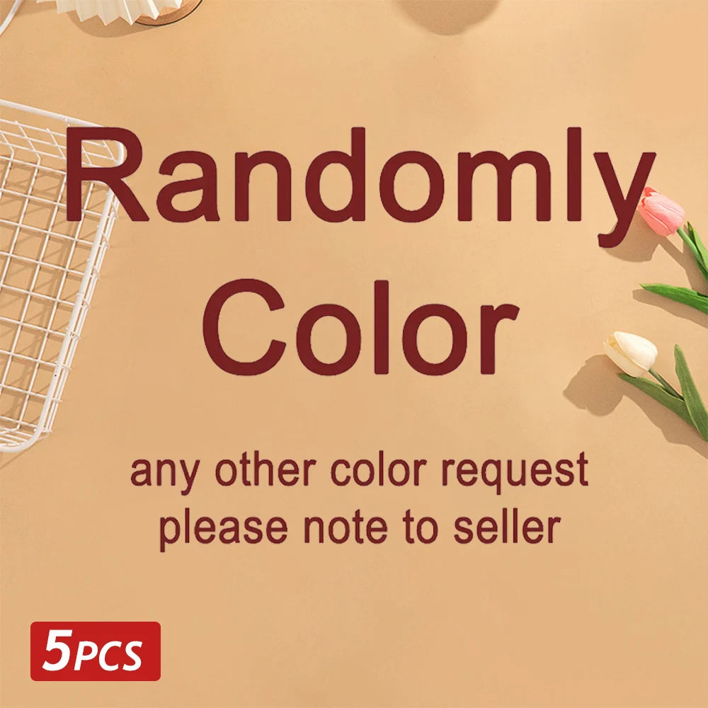 CowLost | activewear-pants-5pcs-women-cotton-solid-color-g-string-panties-set |23