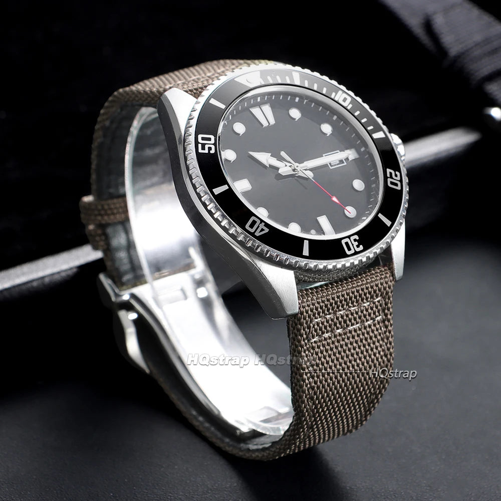 CowLost | bracelets-product_id-hqstrap-nylon-canvas-watch-strap-for-iwc-pilot-20-22mm-folding-buckle-unisex |6