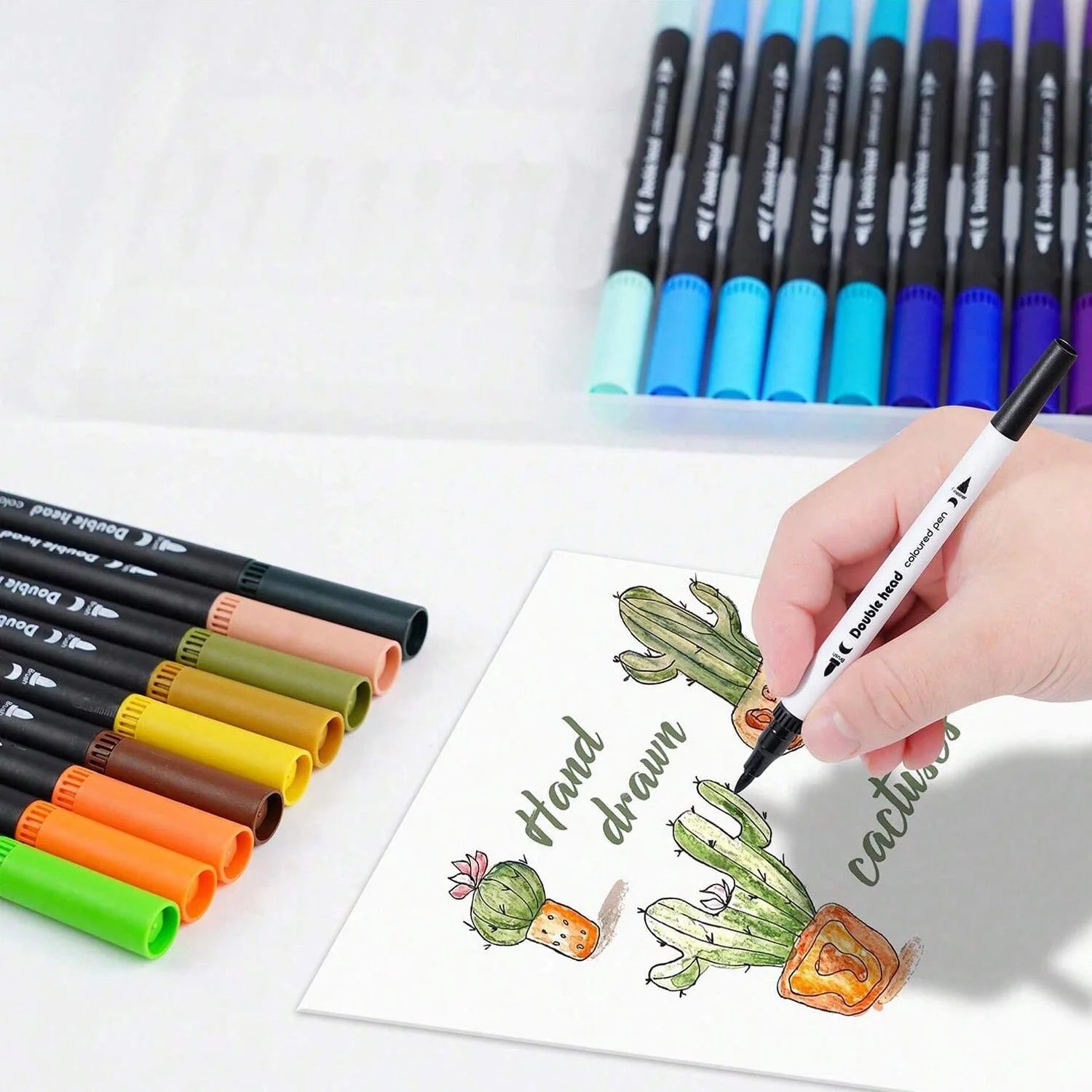 CowLost | product_id-dual-tip-brush-markers-set-12-or-120-colors-for-drawing-lettering |5