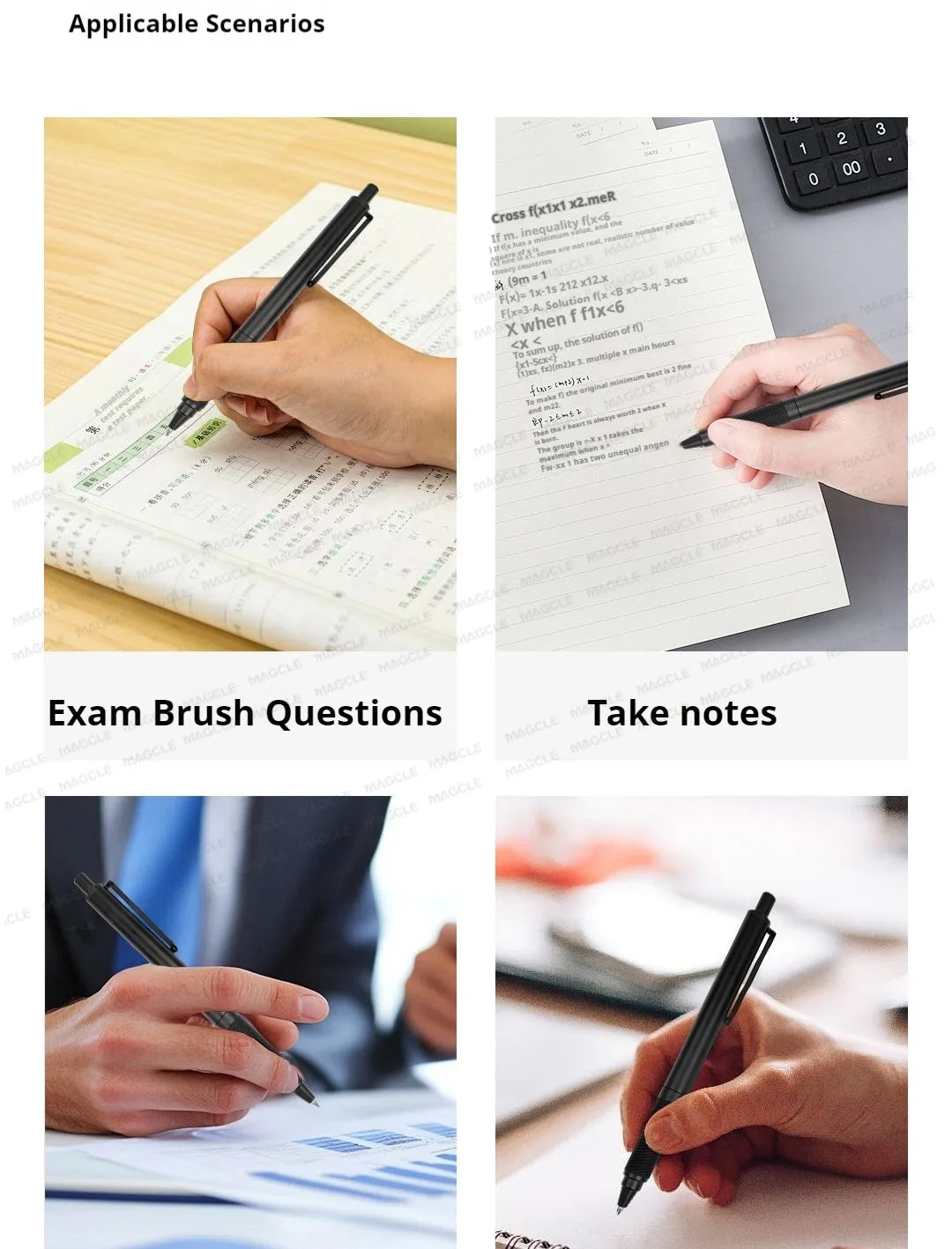 CowLost | product_id-metal-black-gel-pen-0-5mm-smooth-quick-dry-ballpoint-for-writing-and-signing |18