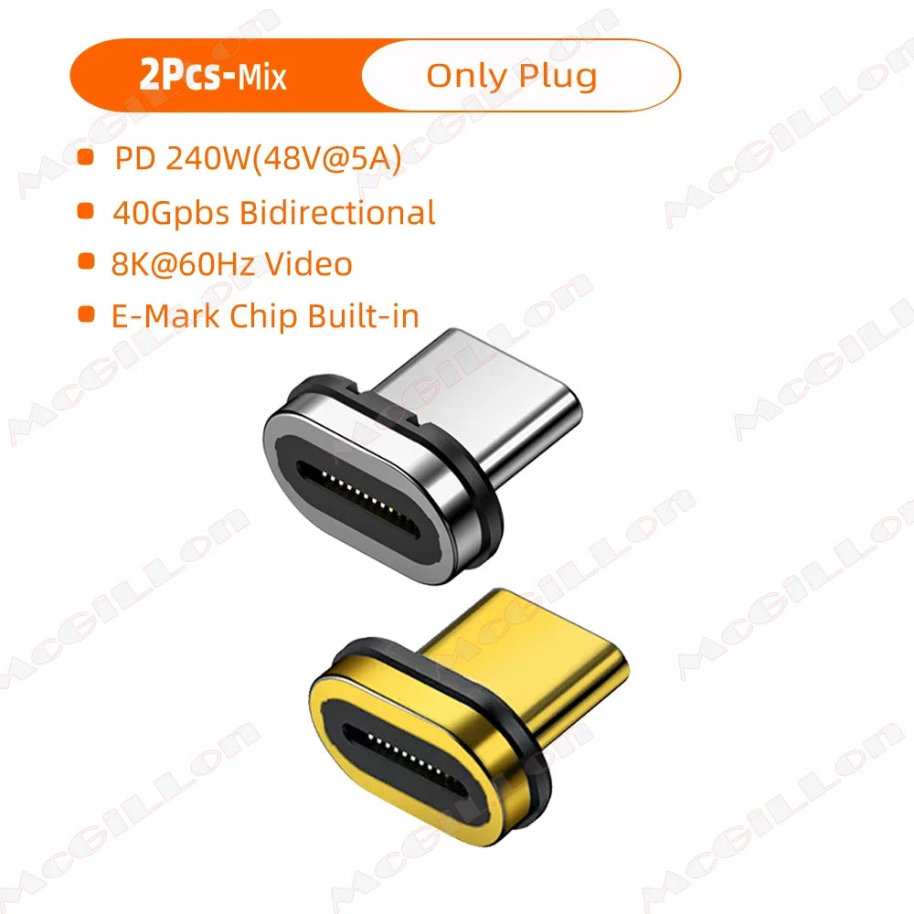 CowLost | product_id-usb4-type-c-magnetic-fast-charge-adapter-240w-pd-40gbps-8k-60hz-for-iphone-15-16-pro-max-macbook-samsung |20