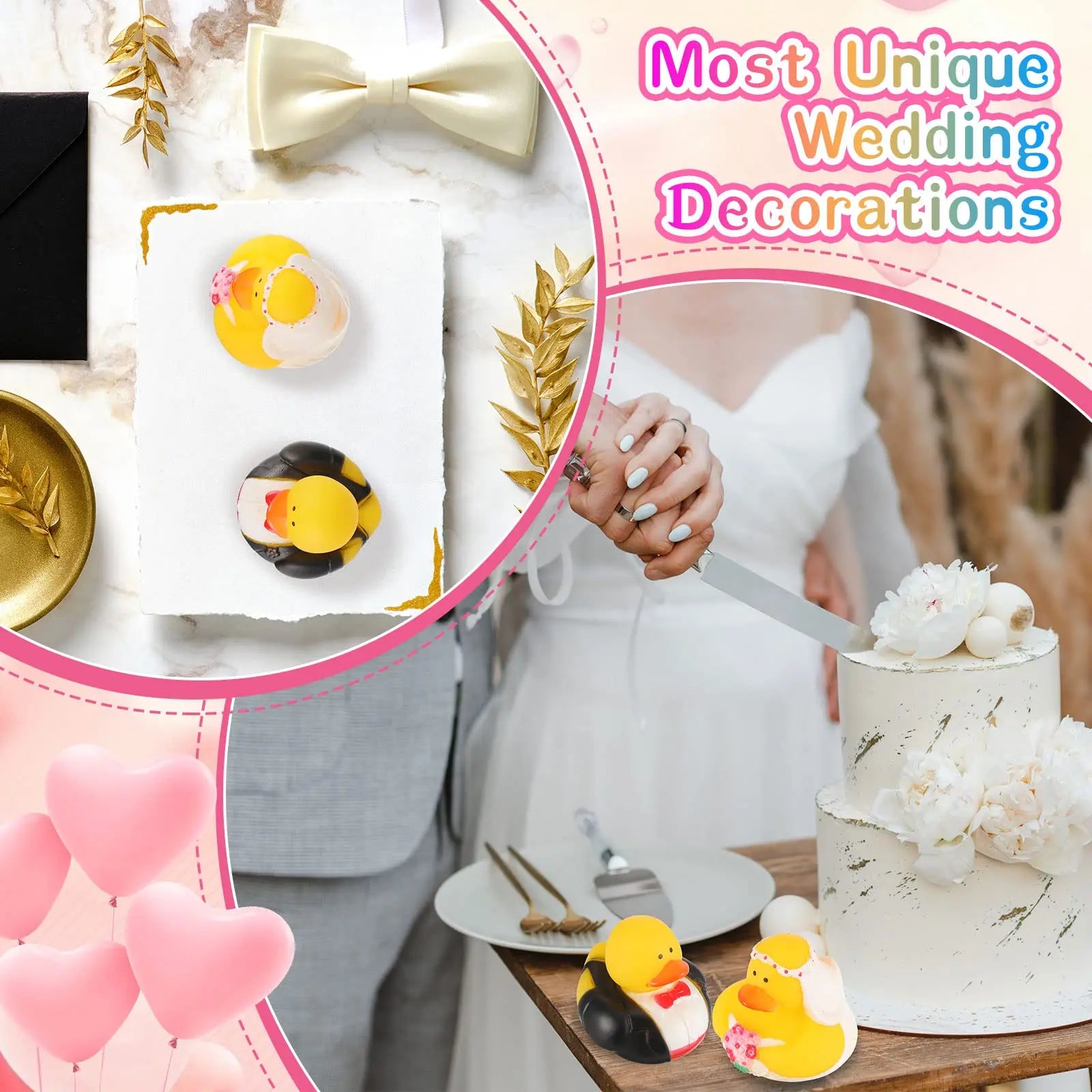 CowLost | product_id-wedding-bride-and-groom-rubber-ducks-bulk-wedding-decorations-gift-bags-marriage-blessings |4