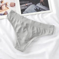 CowLost | 1pc-seamless-thongs-women-high-waist-panties-sports-underwear-ladies-sexy-lingere-comfortable-t-back-panty-women-g-string |9