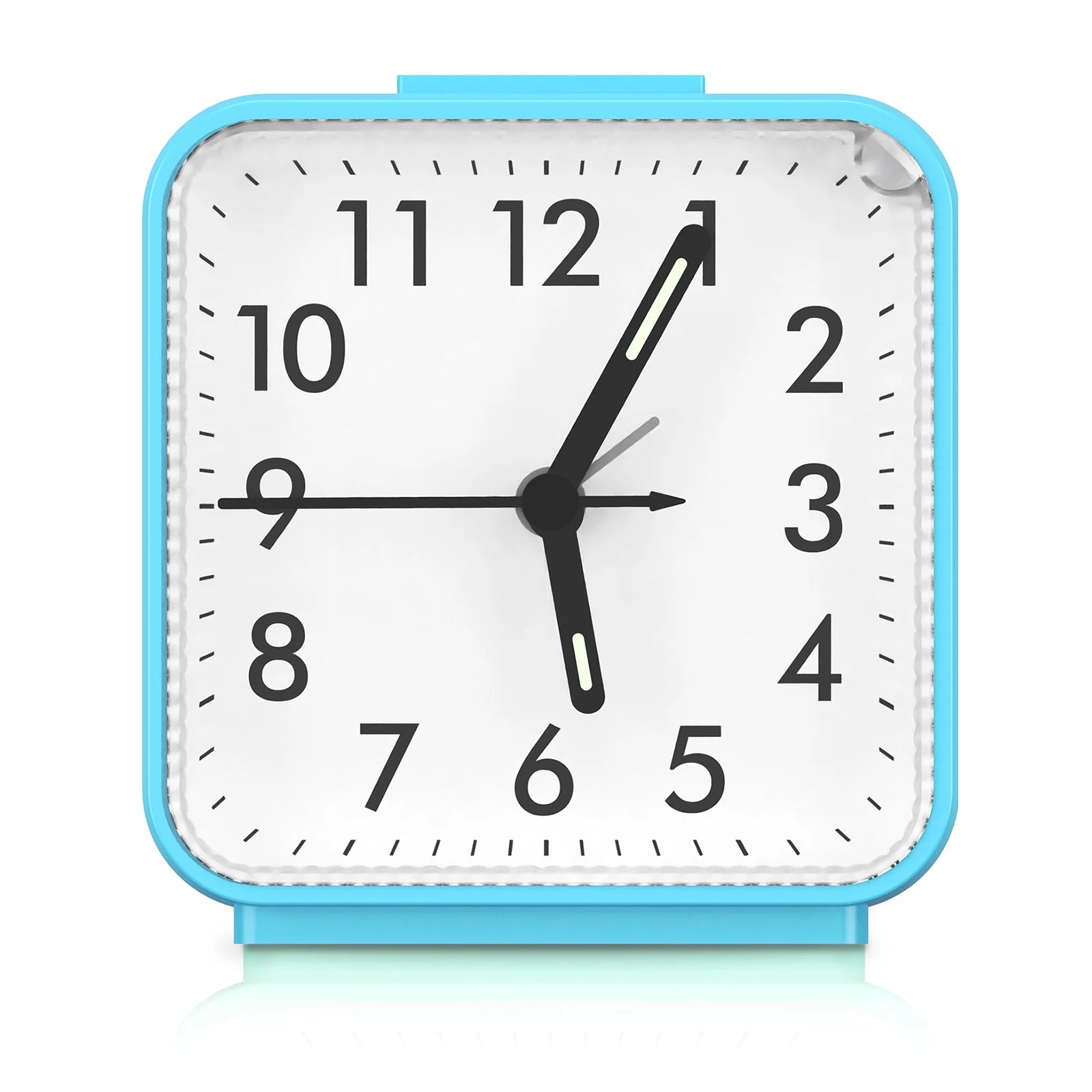 ORIA Analog Mechanical Alarm Clock Small Portable Bedside Desk Clock 4 Colors