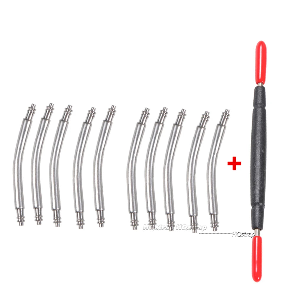 CowLost | 10pcs-curved-spring-bar-18-20-22mm-24mm-watch-strap-link-pins-dia-1-5mm-1-8mm-stainless-steel-curved-band-links-connecting-pins |2