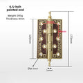 CowLost | kedlo-european-classic-luxury-door-brass-6-5-inch-adjustable-hinge |12