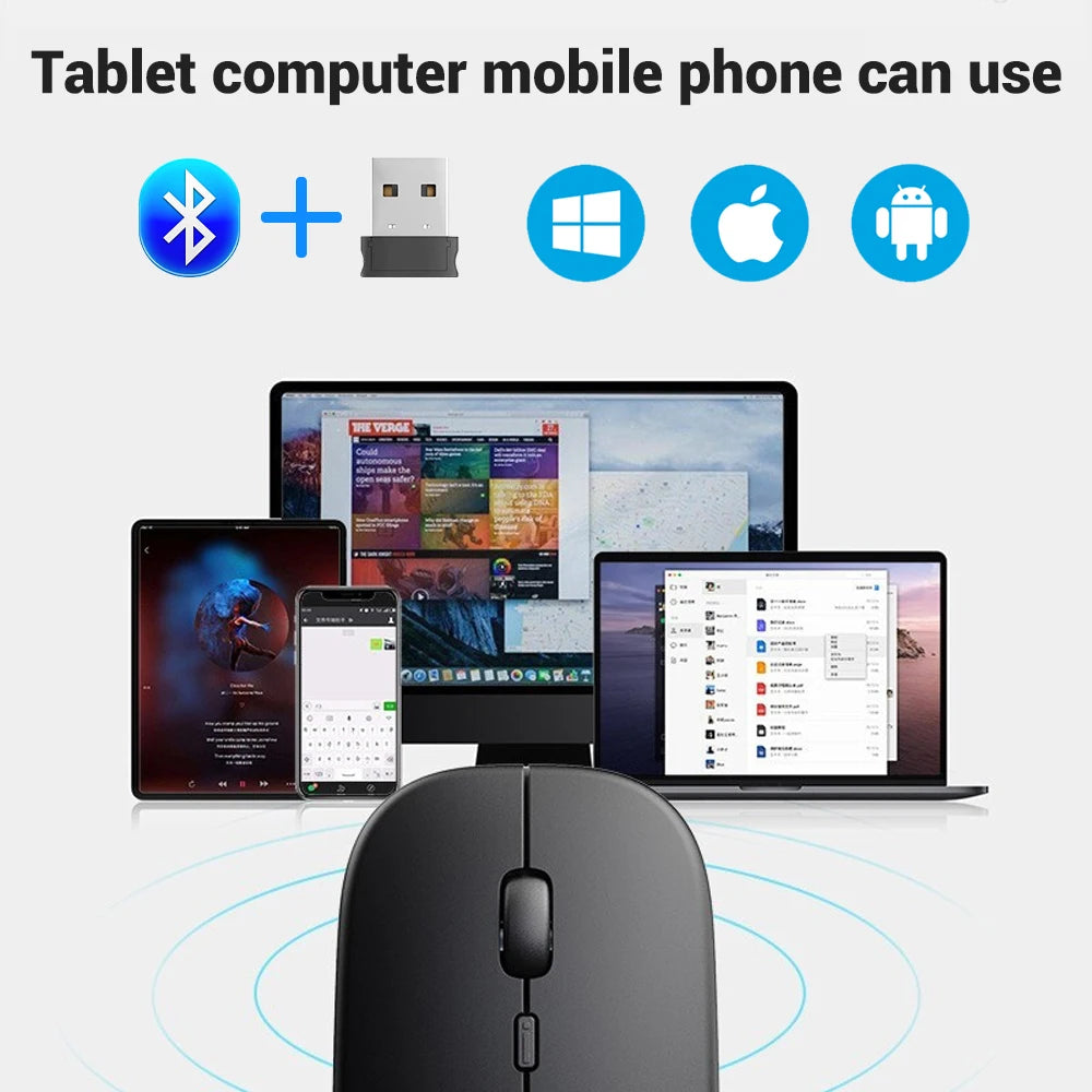 CowLost | rechargeable-wireless-bluetooth-mouse-portable-silent-ergonomic |7