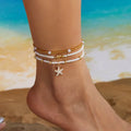CowLost | bohemian-sea-shell-woven-anklet-for-women-ceramic-fish-heart-shells-beads-bracelet-on-the-leg-boho-beach-barefoot-sandal-jewelry |9