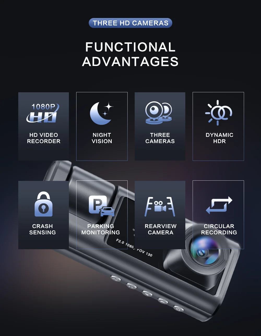 CowLost | product_id-1080p-dual-camera-car-dash-cam-with-ir-night-vision-loop-recording-front-interior-view |9