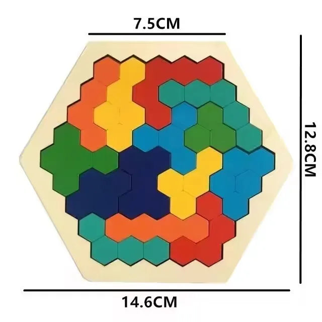 CowLost | fencing-barriers-montessori-wooden-geometric-shape-intelligence-puzzle-toy |14