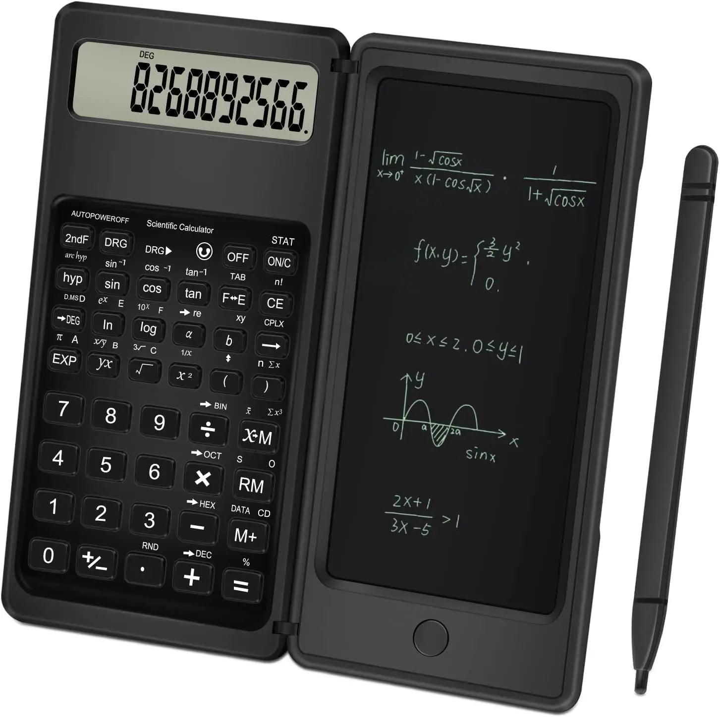 CowLost | product_id-foldable-mini-scientific-solar-calculator-with-lcd-handwriting-pad-for-school-and-office |21