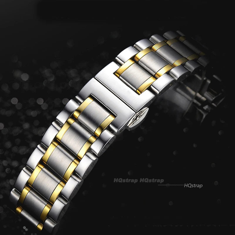 CowLost | product_id-stainless-steel-curved-end-watchband-12-24mm-metal-bracelet-with-folding-clasp |3