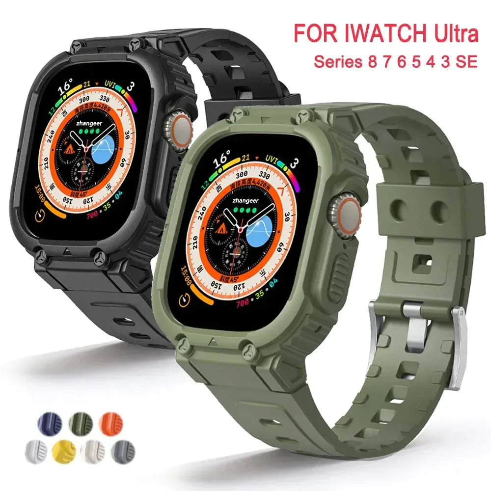 CowLost | bracelets-product_id-silicone-case-strap-for-apple-watch-ultra-49mm-45mm-44mm-41mm-40mm-series-8-7-6-se-5-4 |1