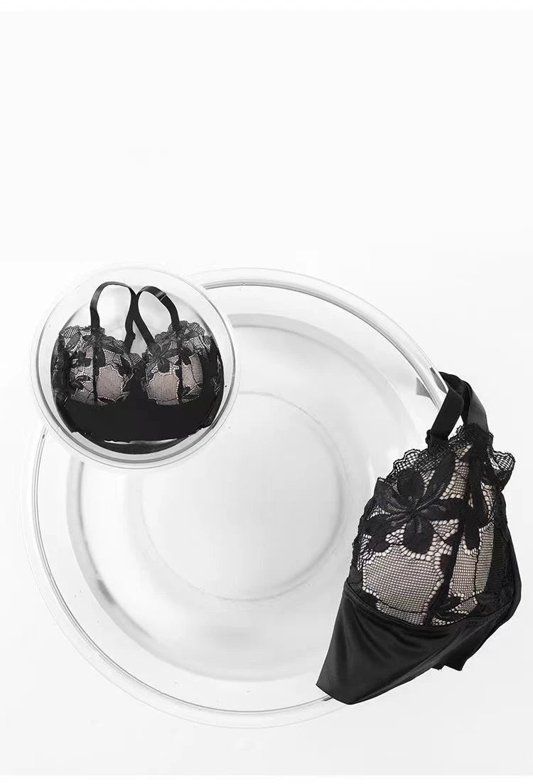 CowLost | product_id-lace-back-wireless-adjustable-seamless-push-up-bra-large-size |14