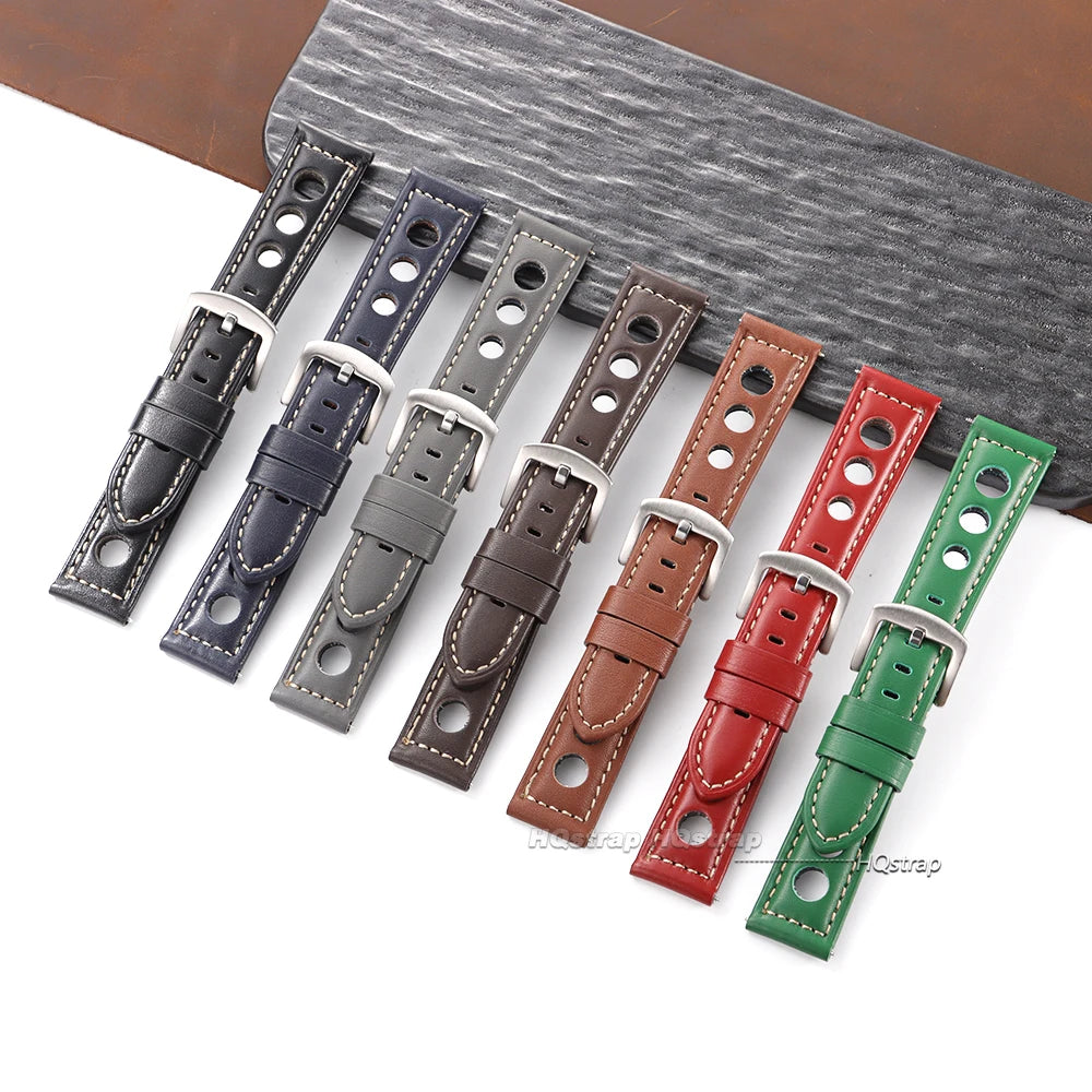 CowLost | cowhide-watch-strap-vintage-genuine-leather-20mm-22mm-24mm-26mm-watchband-women-men-watch-band-for-seiko-belt-with-pin-buckle |3
