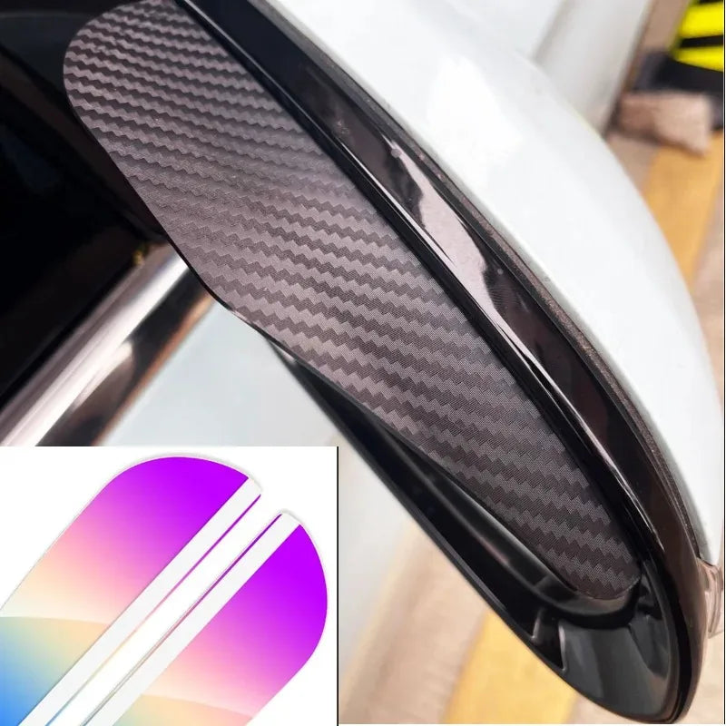CowLost | vehicle-rear-view-mirror-ornaments-product_id-2025-universal-car-rearview-mirror-rain-eyebrow-carbon-fiber-rainproof-stickers |7