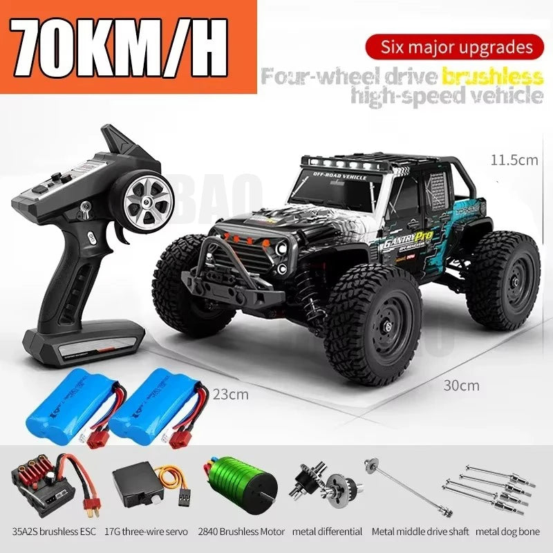 CowLost | fencing-barriers-beibao-1-16-rc-car-16103pro-50km-h-4wd-brushless-motor-off-road-truck |42
