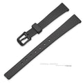 12mm Silicone Rubber Watchband for Casio LQ-130 LQ-139 LQ-140 Waterproof Sport Strap