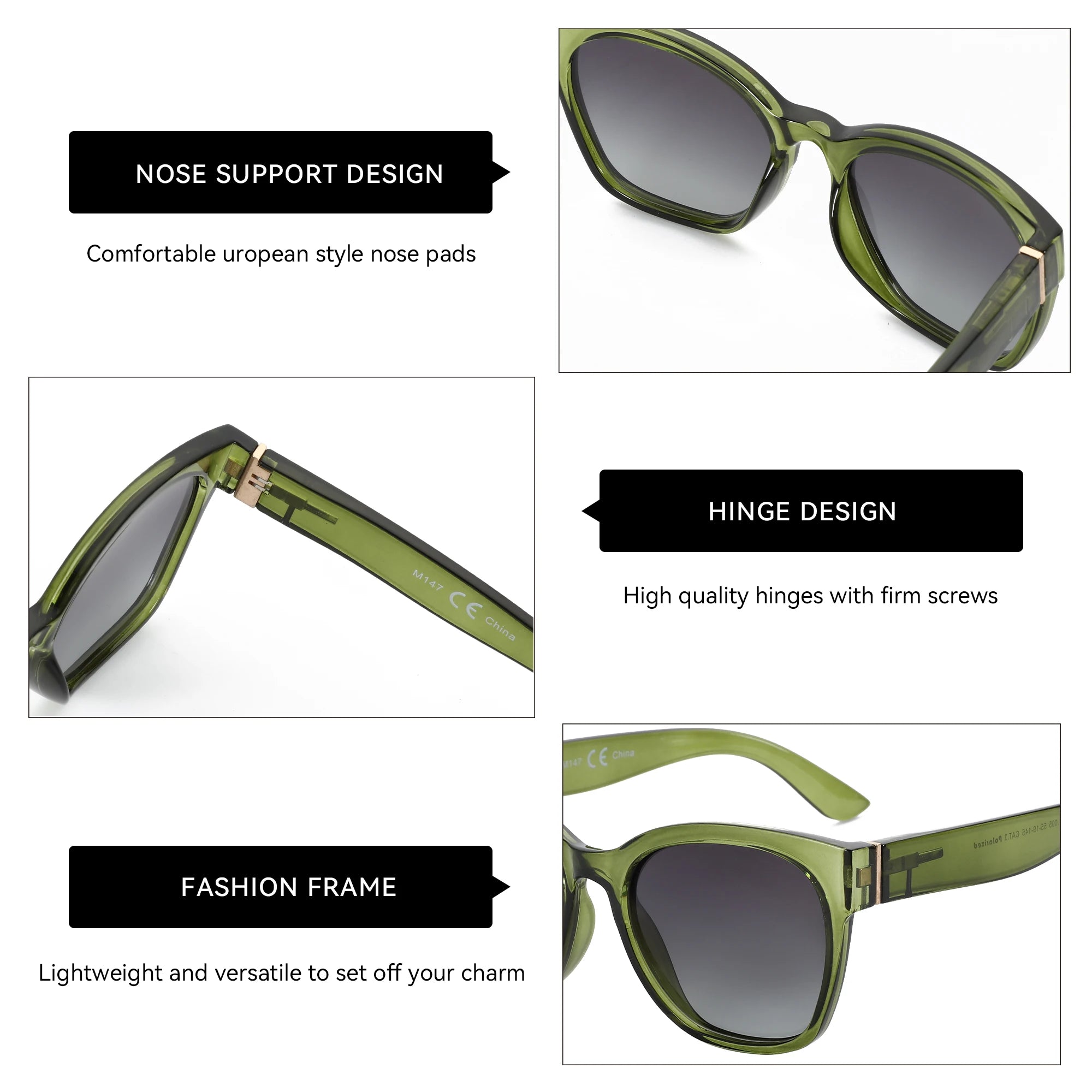 CowLost | zenottic-fashion-original-thick-butterfly-frame-polarized-sunglasses |23