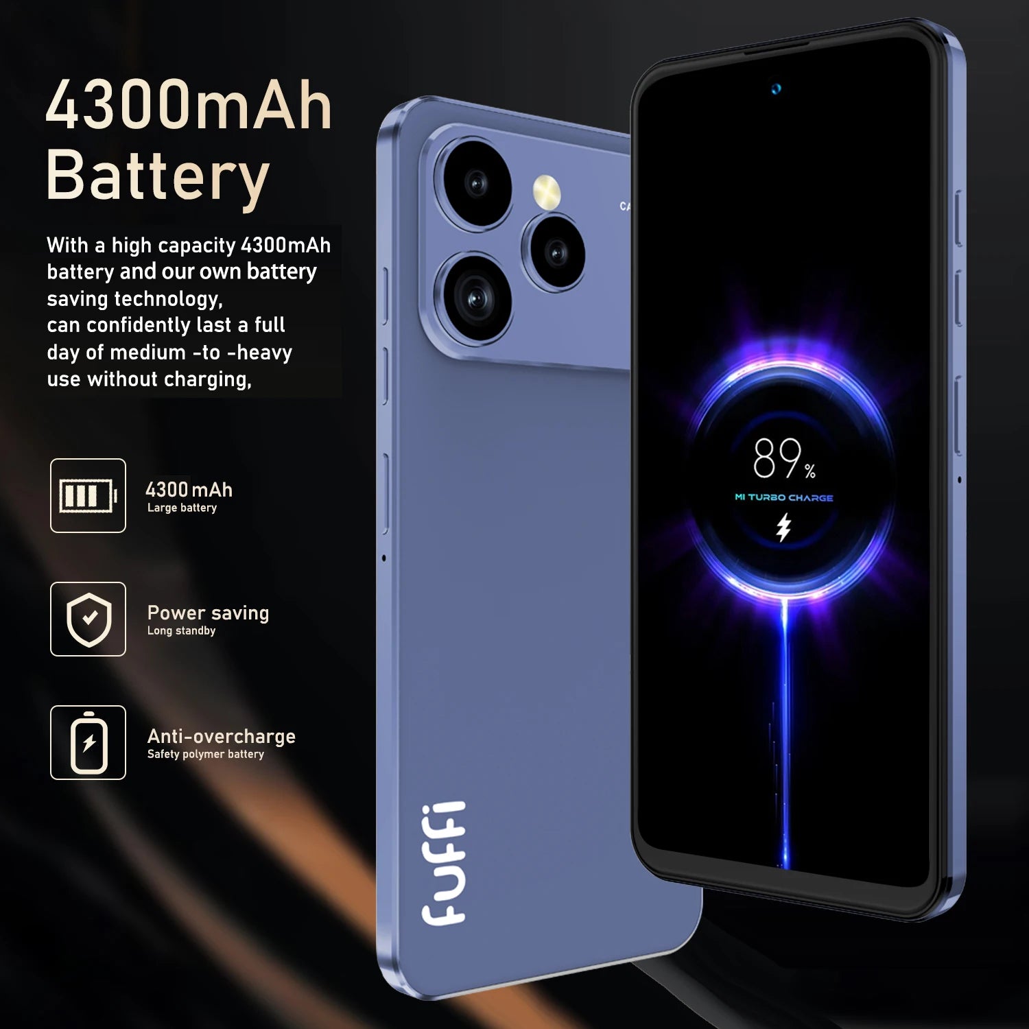 CowLost | fuffi-i17-pro-max-smartphone-5g-android-8gb-ram-256gb-rom-6-56-inch-phone |9