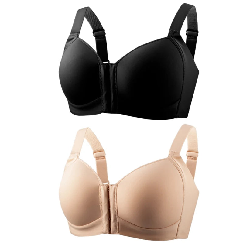 CowLost | product_id-fallsweet-plus-size-womens-wireless-front-closure-seamless-thin-cup-bra |11