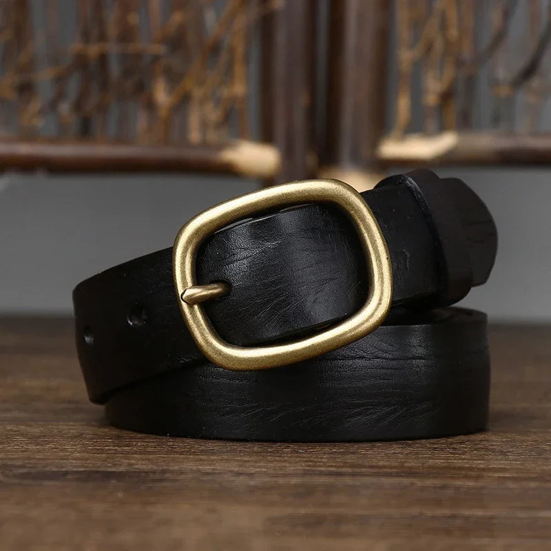 CowLost | 2-8cm-retro-female-real-thick-genuine-leather-belt |28