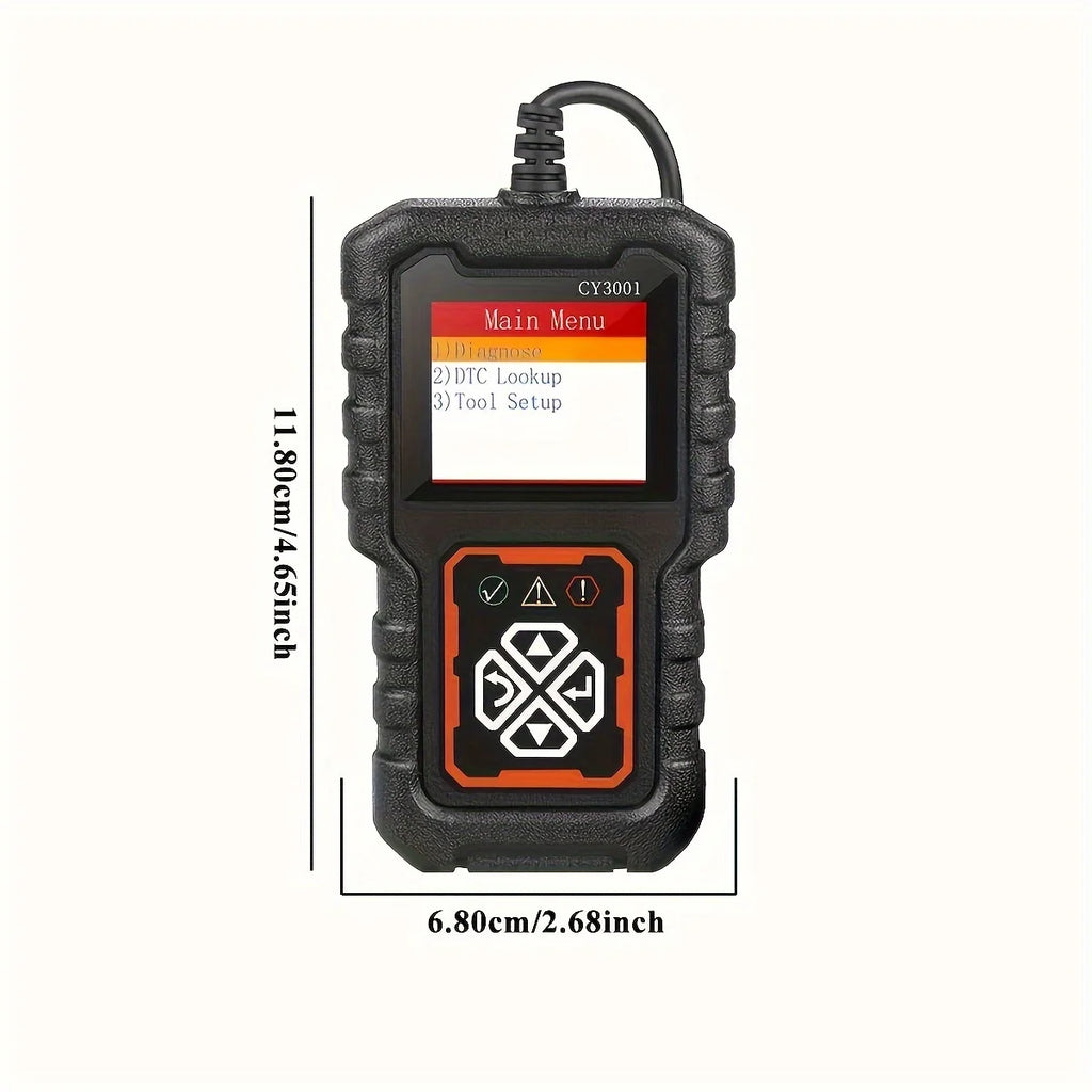 CowLost | electric-vehicle-ev-parts-accessories-creader-3001-obd2-engine-fault-code-scanner |3