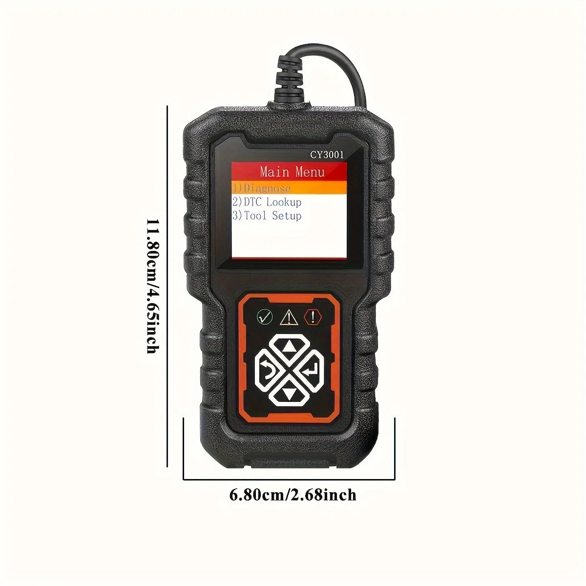 CowLost | electric-vehicle-ev-parts-accessories-creader-3001-obd2-engine-fault-code-scanner |3