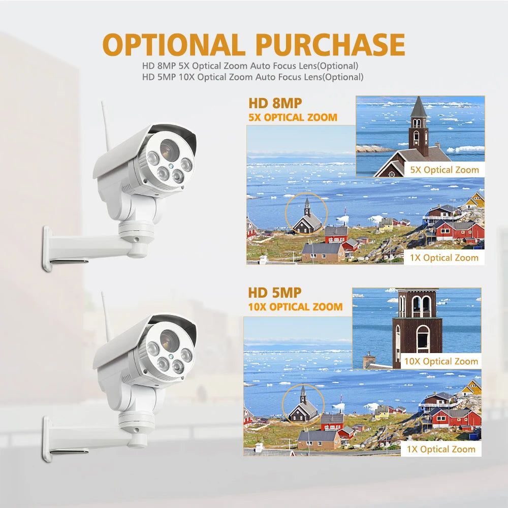 CowLost | 4k-8mp-4g-sim-card-ptz-ip-camera-wifi-audio-5x-10x-optical-zoom-5mp-cctv-security-bullet-cameras-outdoor-ir-50m-p2p-camhipro |4