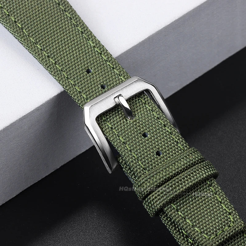 CowLost | product_id-waterproof-nylon-canvas-watch-strap-for-iwc-pilot-20-22mm-unisex-sport-wristband |5