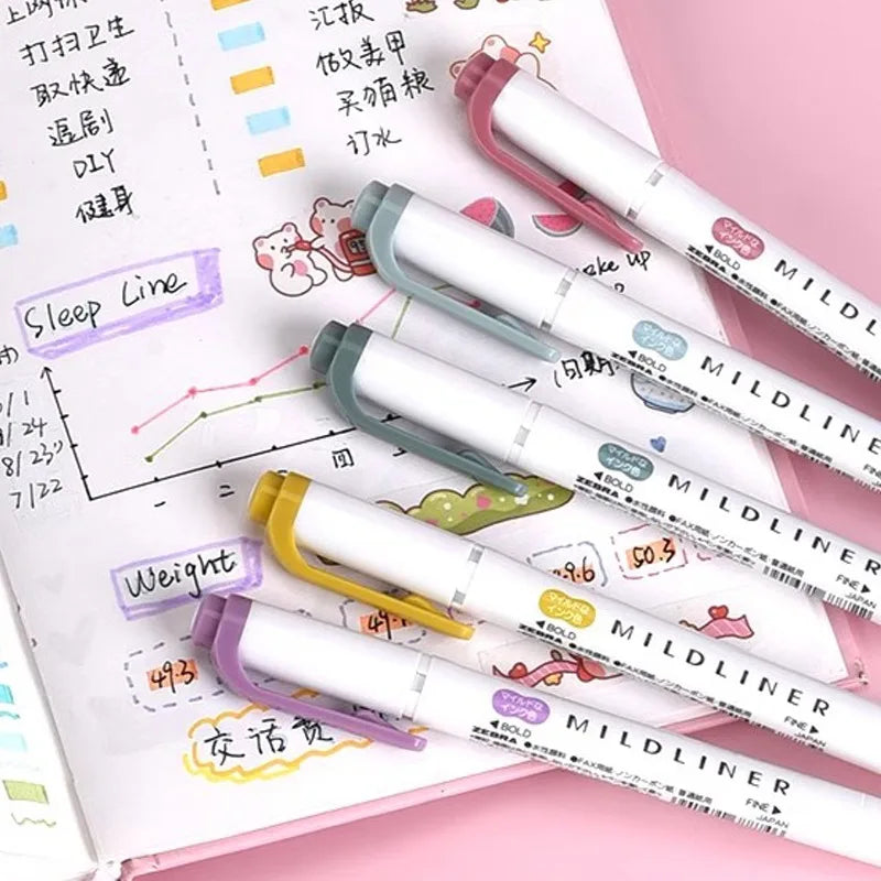 CowLost | product_id-zebra-wkt7-mildliner-dual-tip-highlighter-japanese-stationery-1pc |2