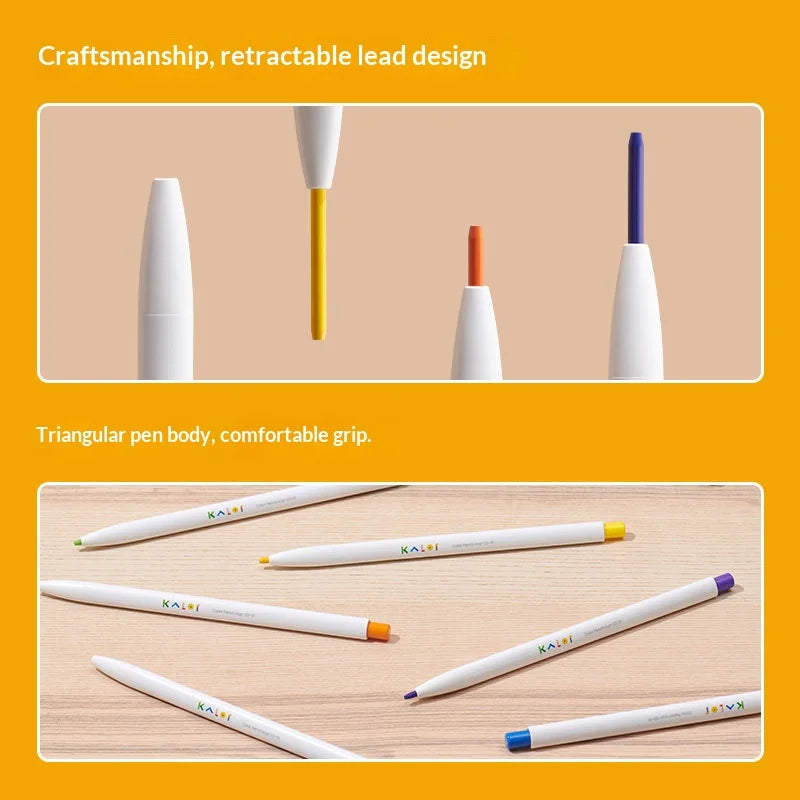 CowLost | product_id-36pcs-kalor-colored-mechanical-pencils-set-with-2-sharpeners-assorted-colors-break-resistant-lead-for-painting-and-sketching |5