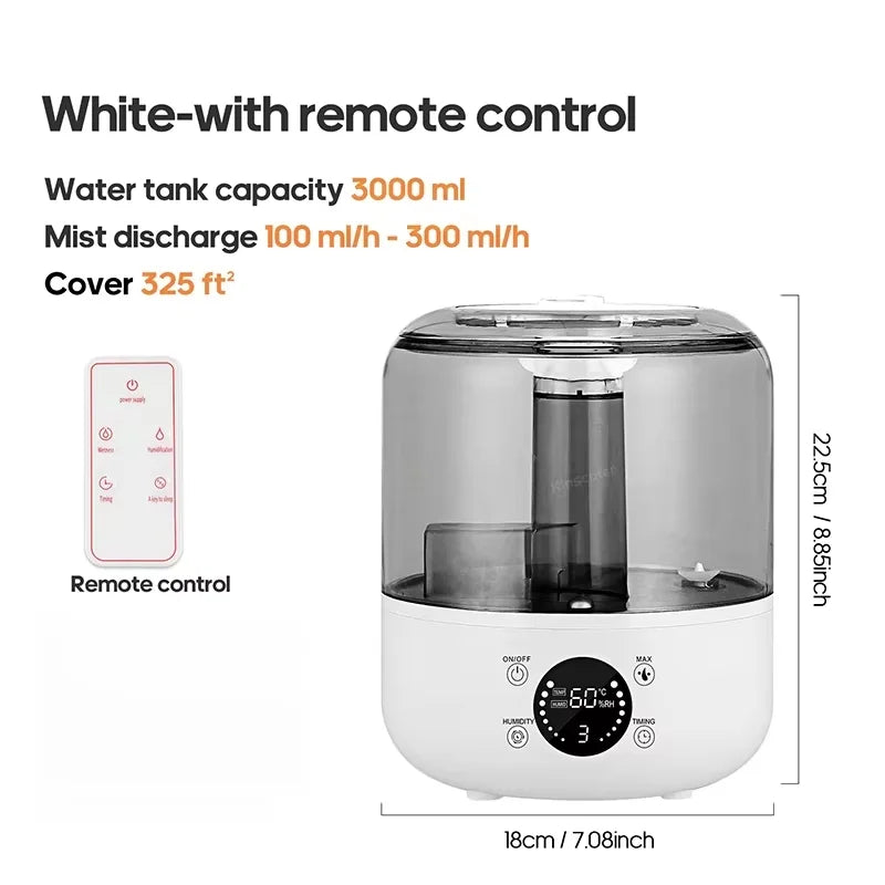 CowLost | product_id-homefish-ck2-3l-silent-air-humidifier-with-remote-control-and-timer |8