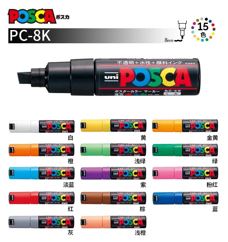 CowLost | product_id-uni-posca-pc-8k-35-full-colors-water-based-permanent-markers-for-art-and-posters |2