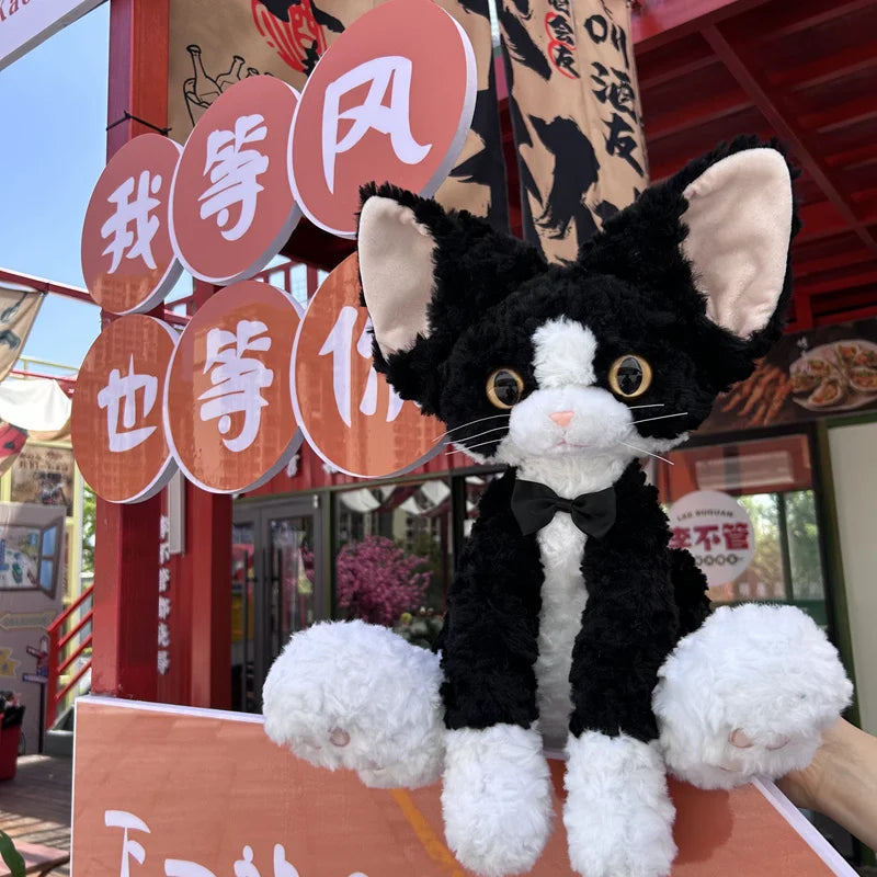 CowLost | fencing-barriers-devon-rex-plush-toy-german-curly-cat-soft-stuffed-doll |26