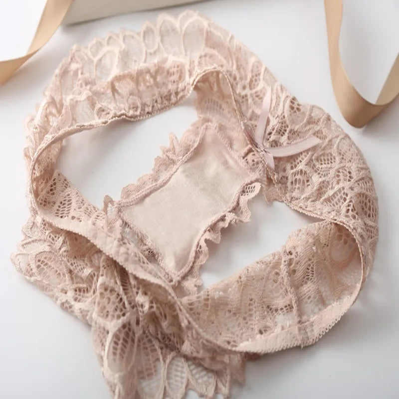 CowLost | product_id-3pcs-women-s-low-waist-lace-briefs-soft-solid-color-underwear |3