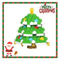 Christmas Building Block Set Santa Claus Reindeer Puzzle Toy for Kids