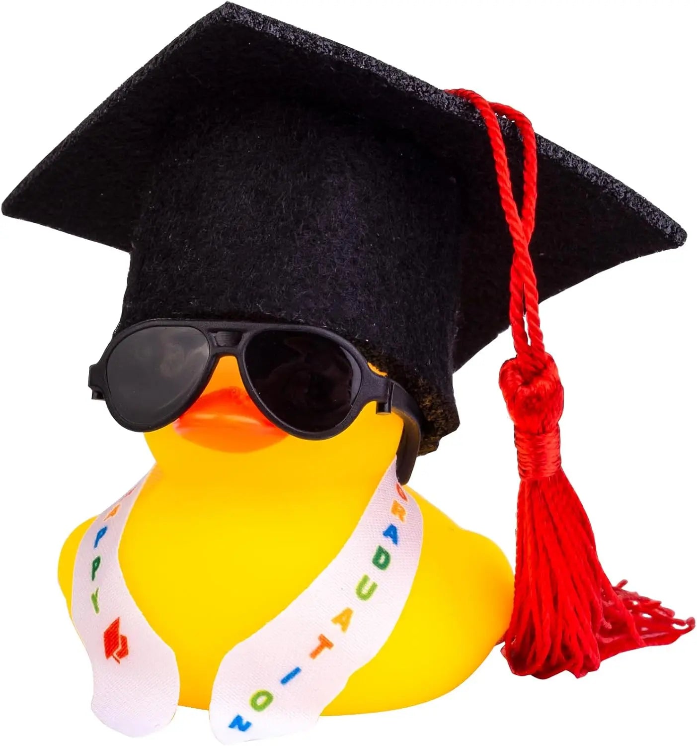 CowLost | product_id-graduation-rubber-duck-car-ornament-set-with-mini-hat-and-glasses |18