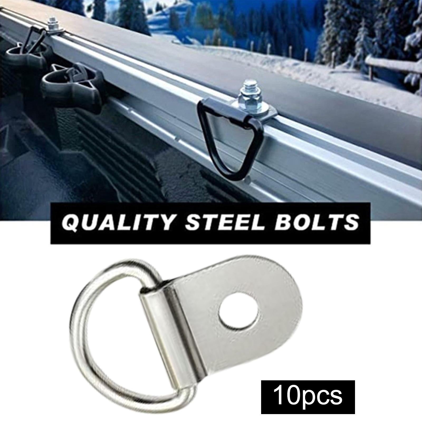 CowLost | product_id-10pcs-stainless-steel-d-ring-tie-down-anchors-for-car-truck-rv-trailers |8