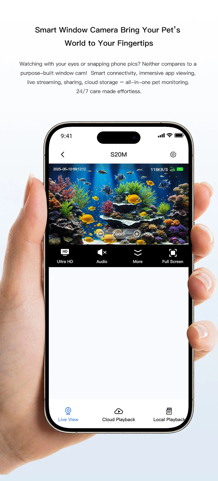 CowLost | product_id-vesafe-home-wifi-pet-camera-1080p-motion-detection-two-way-audio-fish-tank-surveillance |11