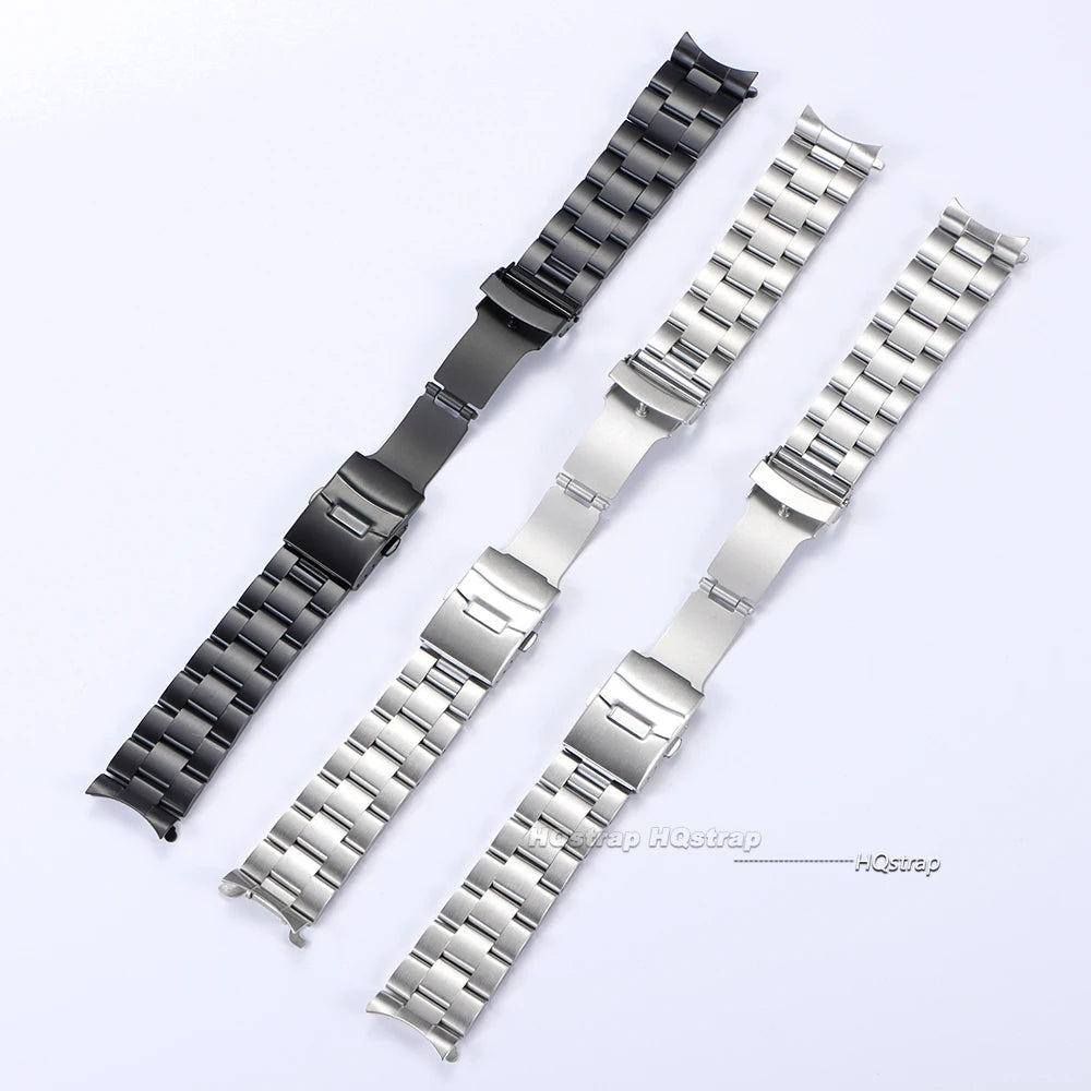 CowLost | watch-bands-product_id-stainless-steel-curved-end-band-18mm-22mm-replacement-strap-for-seiko-skx007-skx009-oyster-watch |6