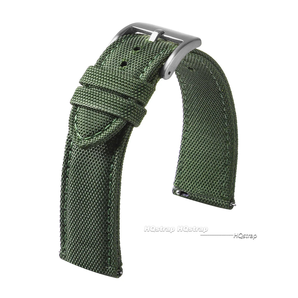 CowLost | product_id-waterproof-nylon-sailcloth-quick-release-watch-strap-20mm-22mm-universal-wristband-for-men-women |9