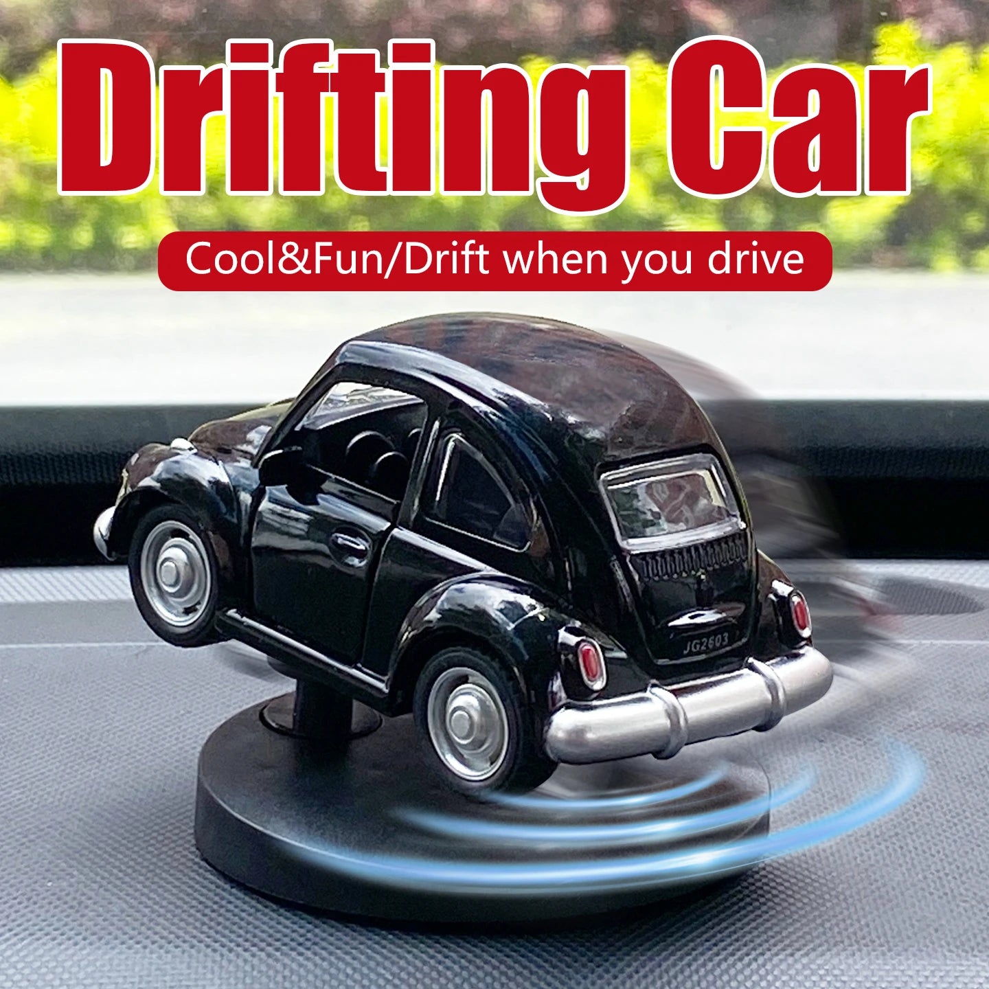 CowLost | product_id-retro-vintage-car-dashboard-fishtail-swing-ornament |3