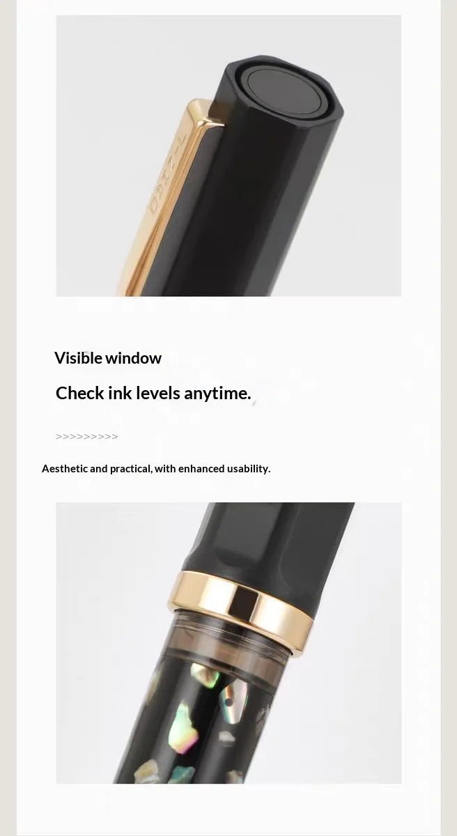CowLost | product_id-jinhao-58-handcrafted-shell-design-fountain-pen-with-ef-f-nib-for-calligraphy-business-use |9