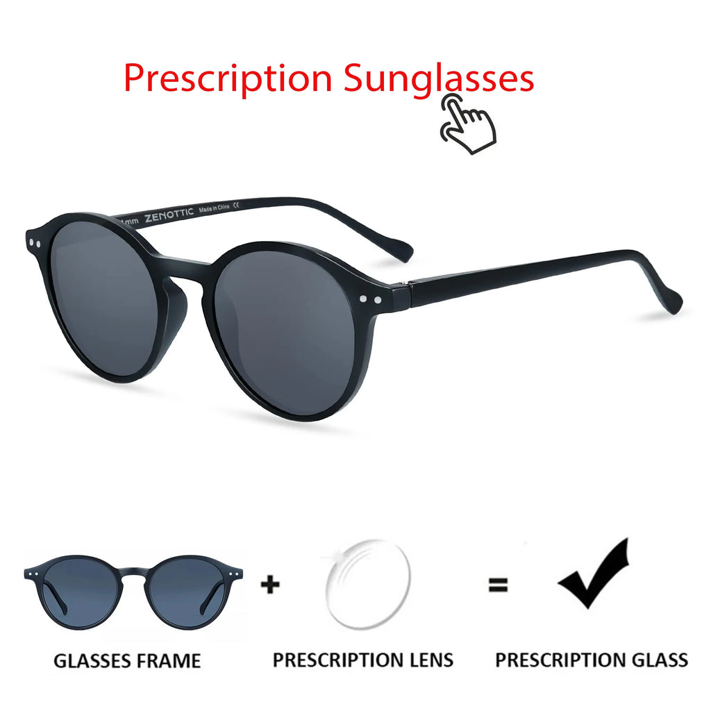 CowLost | zenottic-s-size-retro-circular-polarized-sunglasses |7