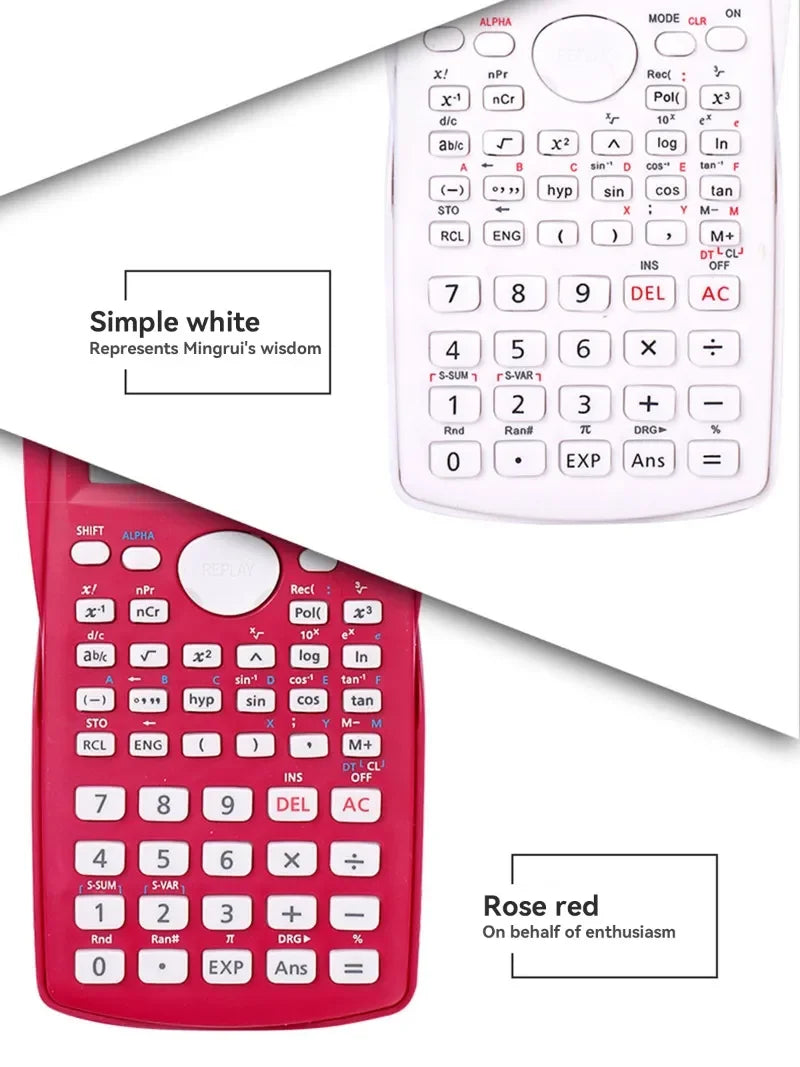 CowLost | portable-dual-row-screen-multi-functional-scientific-function-calculator |12