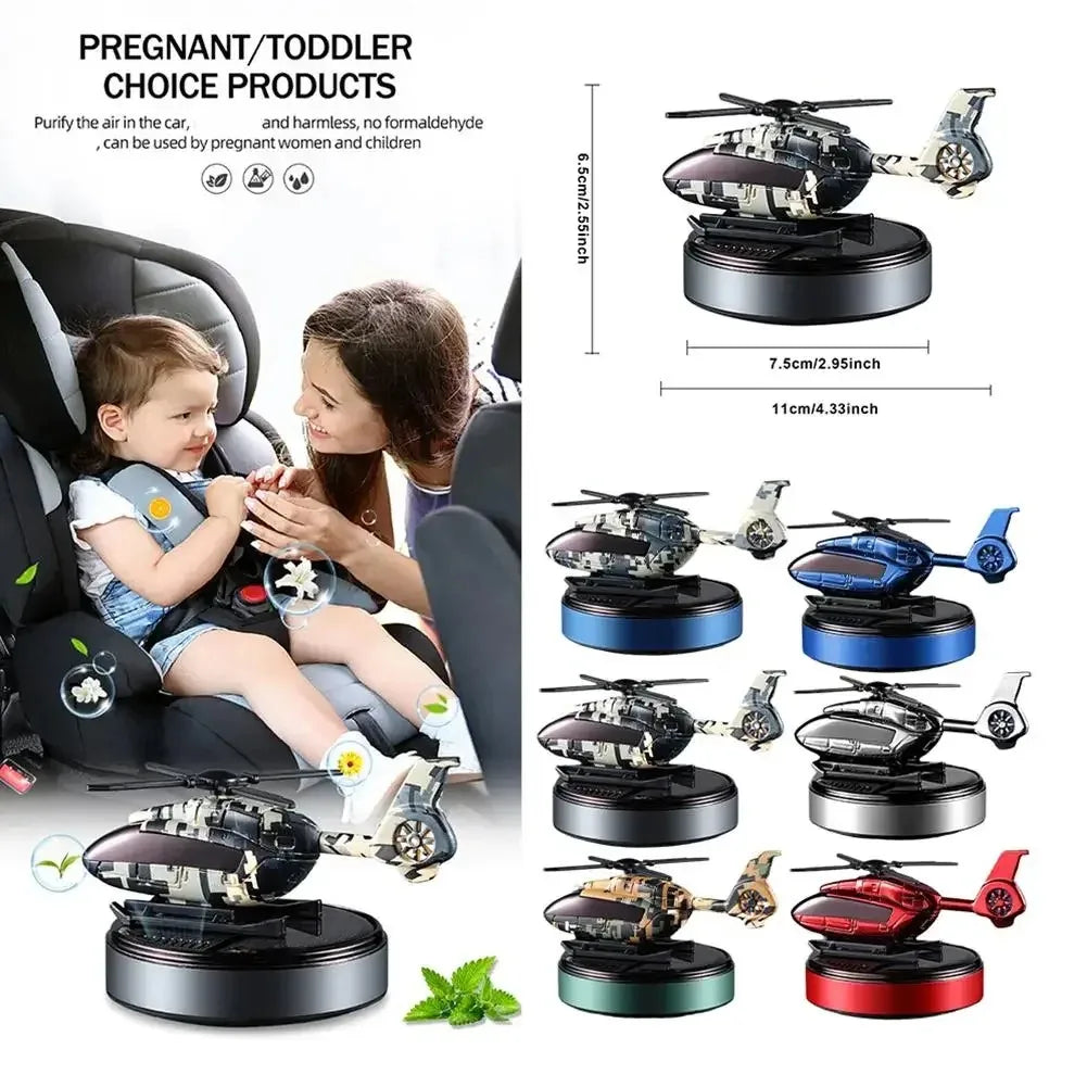 CowLost | product_id-solar-powered-rotating-propeller-car-air-freshener-perfume-diffuser |8