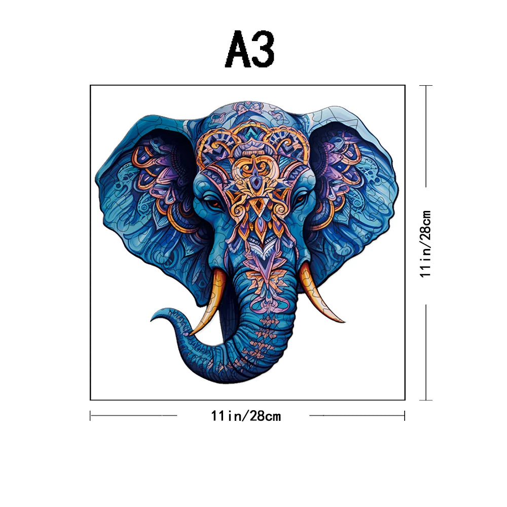 CowLost | product_id-wooden-elephant-jigsaw-puzzle-difficult-decompression-toy-gift-for-adults-and-kids |8